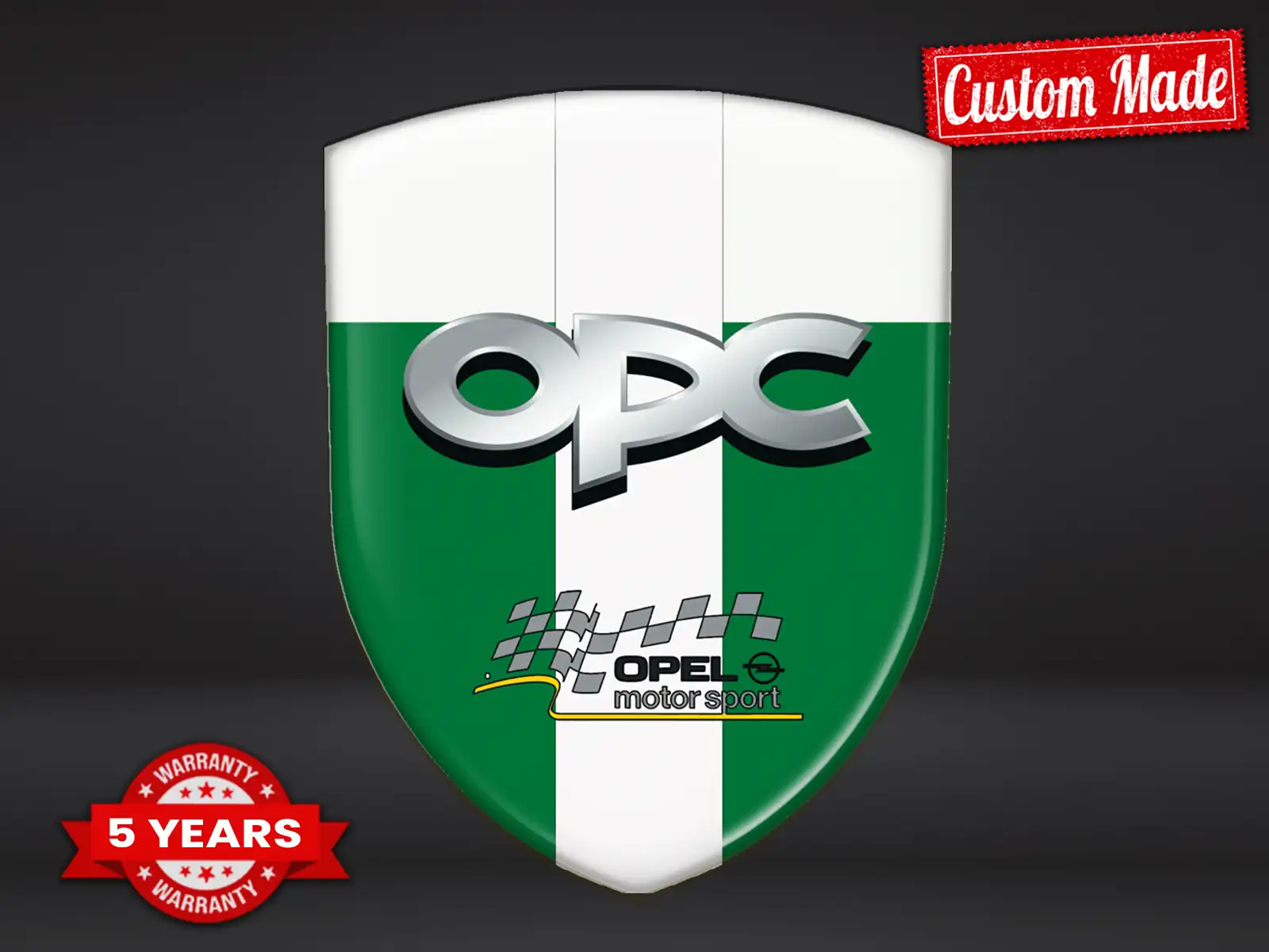 OPC Permanent Stickers Durable High Quality Professional